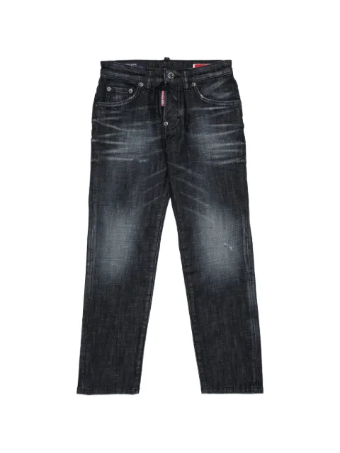 DSQUARED2 KIDS washed-effect jeans