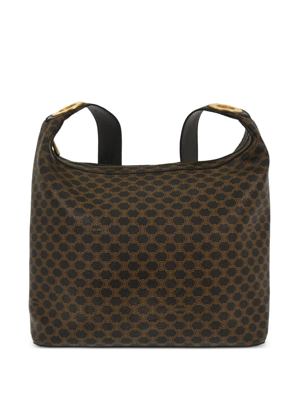 Celine Pre-Owned 1990-2000s Macadam shoulder bag - Brown