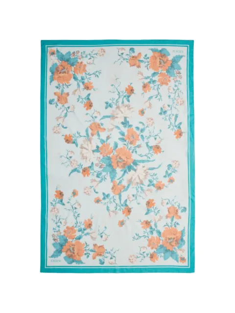 ERDEM pareo con estampado floral