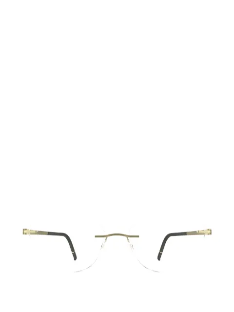 Silhouette Momentum rimless cat-eye frame glasses