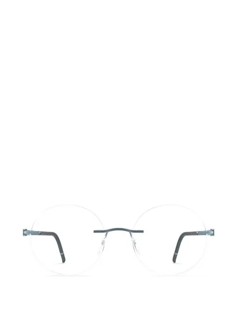 Silhouette Momentum rimless round-frame glasses