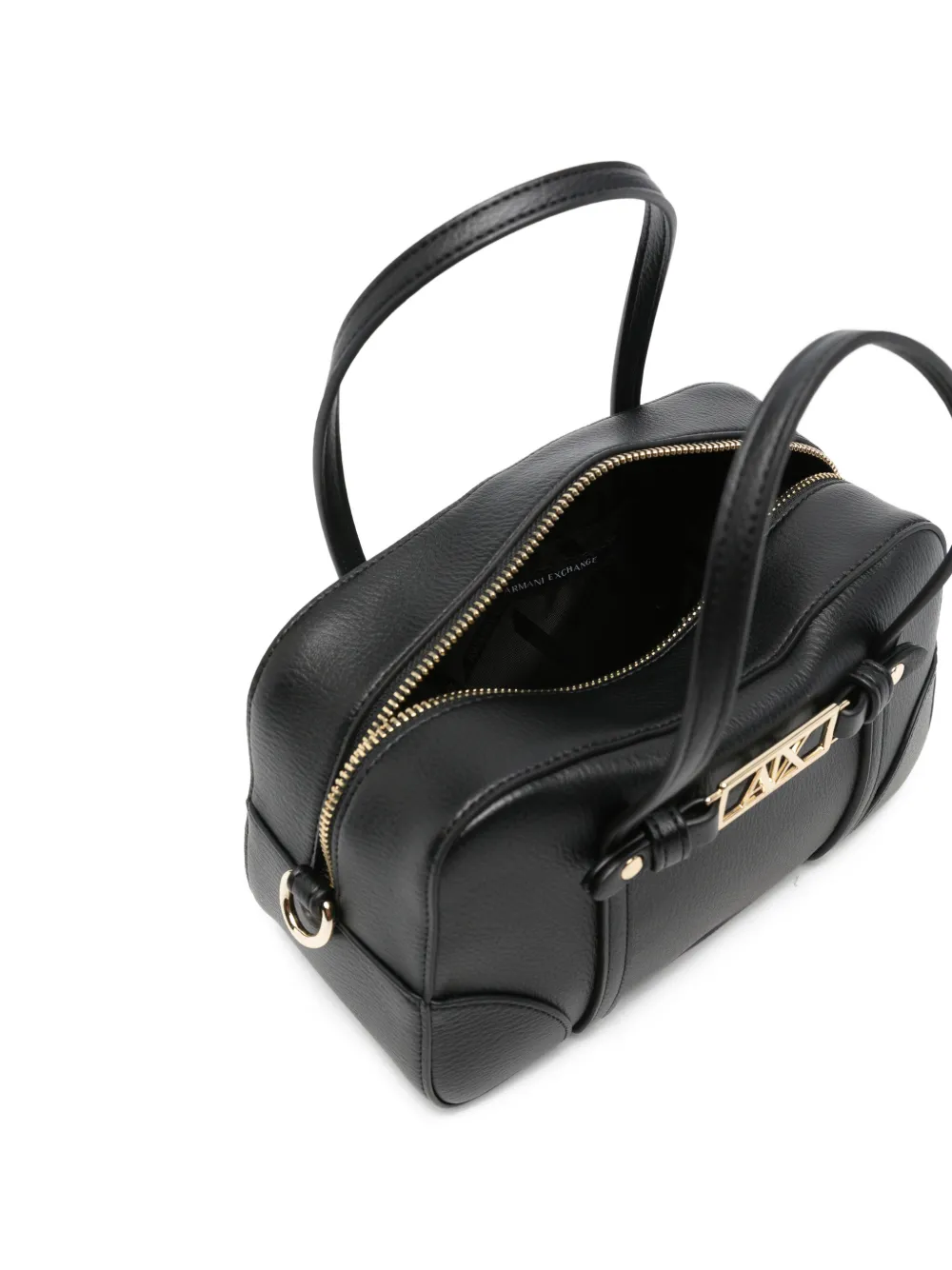 Armani Exchange Heuptas met logoplakkaat Zwart