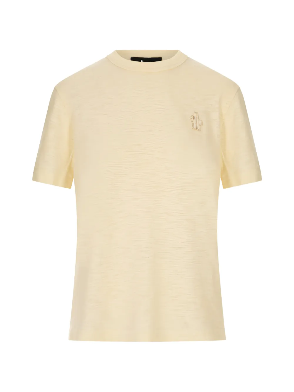 Moncler Grenoble T-shirt met logopatch Geel