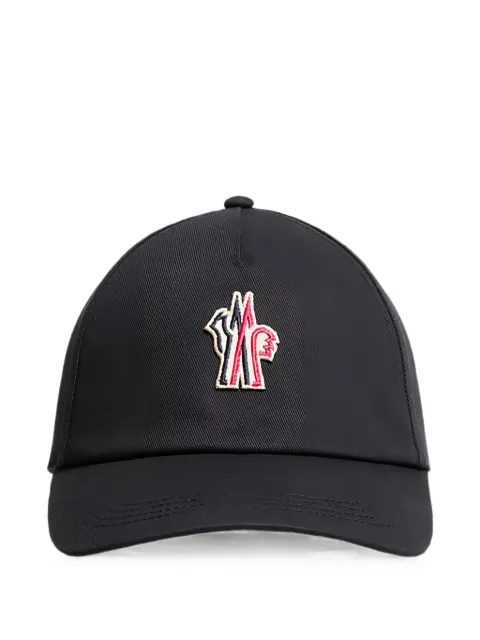 Moncler Grenoble logo-patch baseball cap