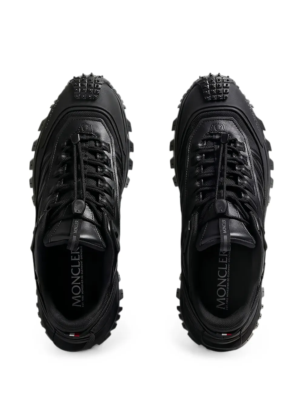 Moncler Gore-Tex Vibram sneakers Zwart