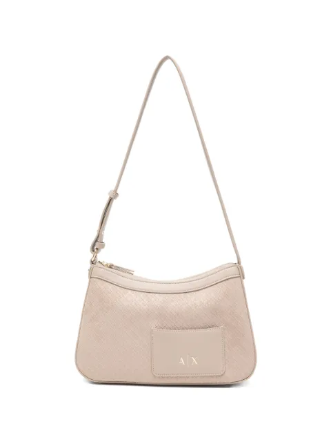 Armani Exchange logo-debossed shoulder bag