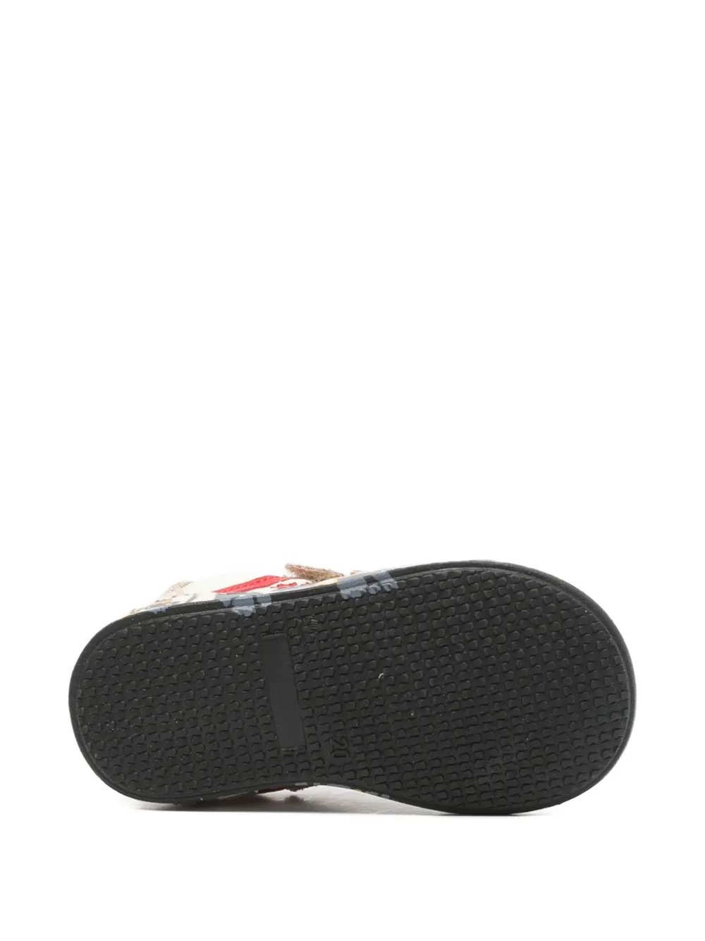 Premiata Kids Baby Wally touch-strap sneakers Beige