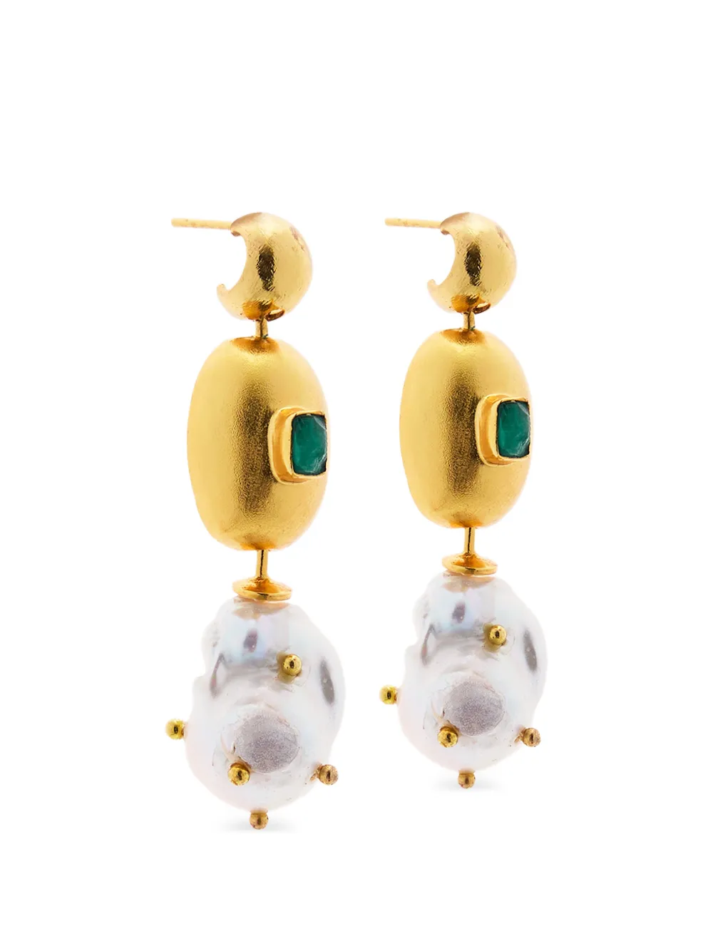 FENOMENA Orecchini di perle Tokyo - Oro