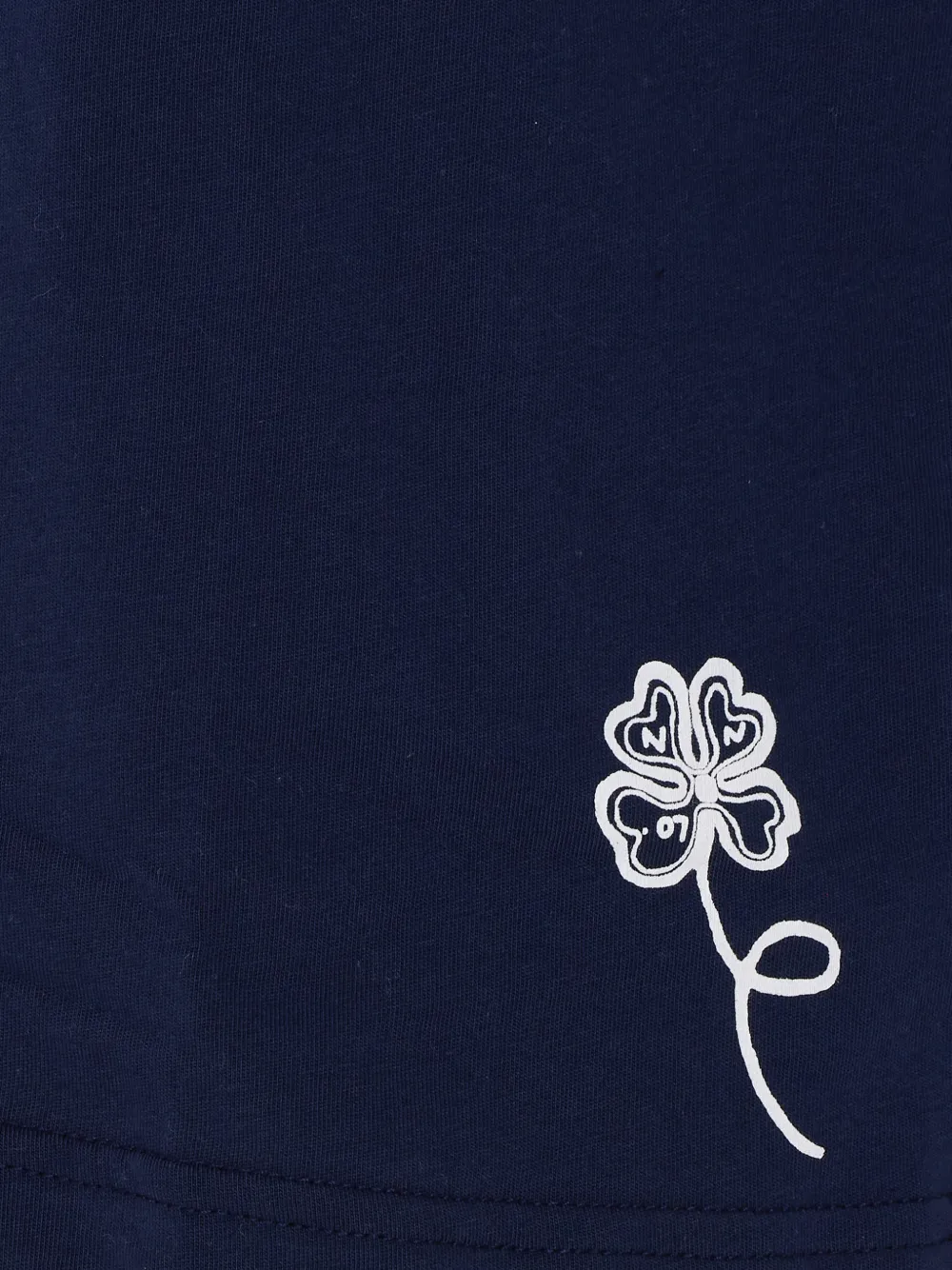 NN07 Jett T-shirt met grafische print Blauw