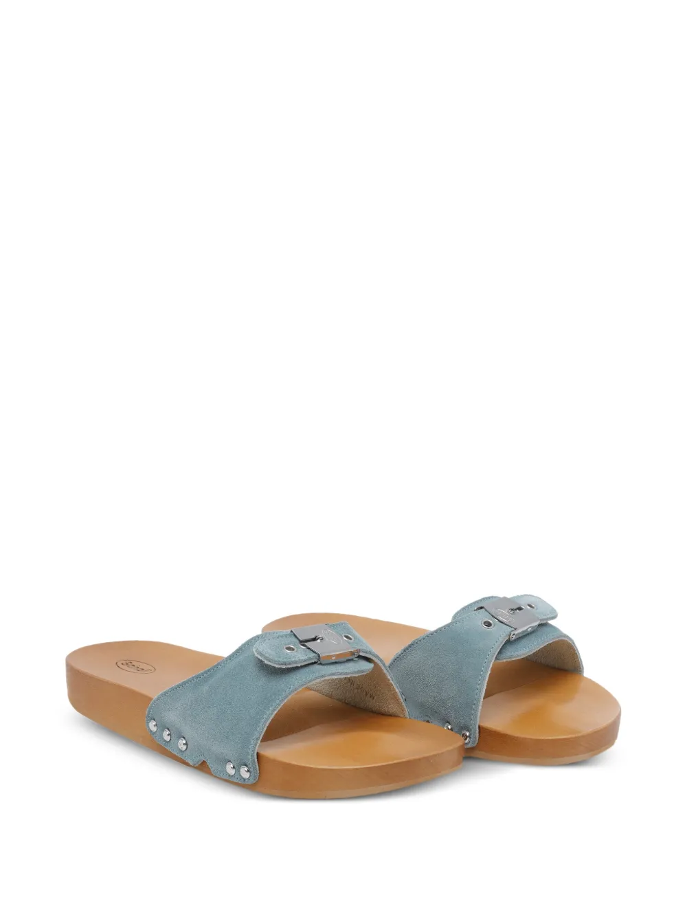 Scholl Pescura buckle-fastening sandals Blauw
