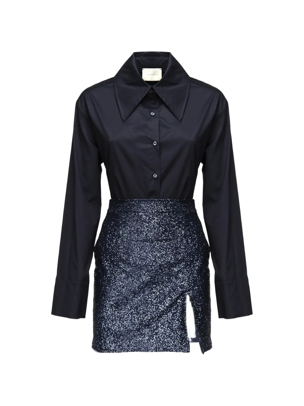 THE ARCHIVIA Liv shirt and skirt set - Blu
