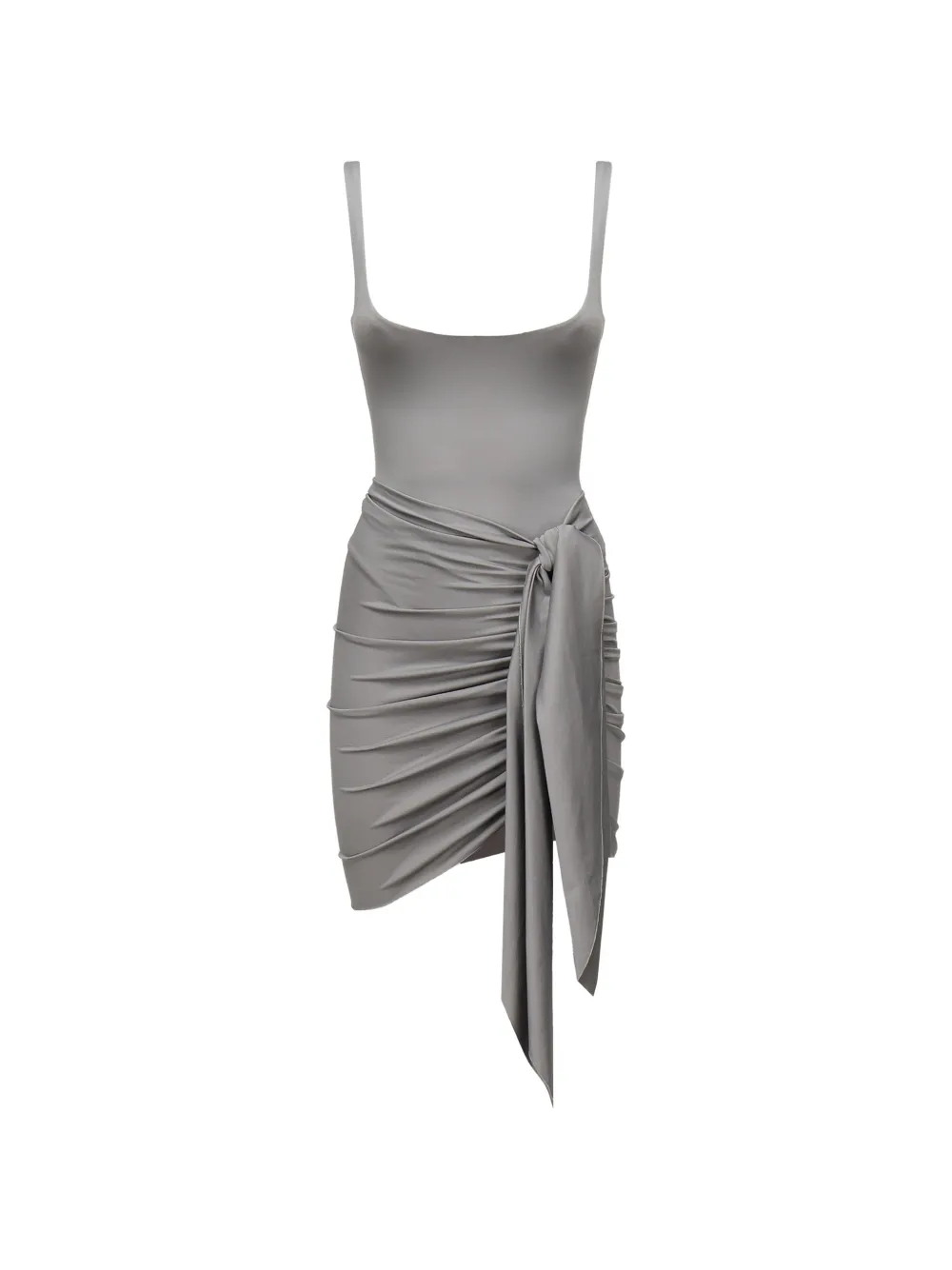 THE ARCHIVIA Stone bodysuit and mini skirt set - Grigio