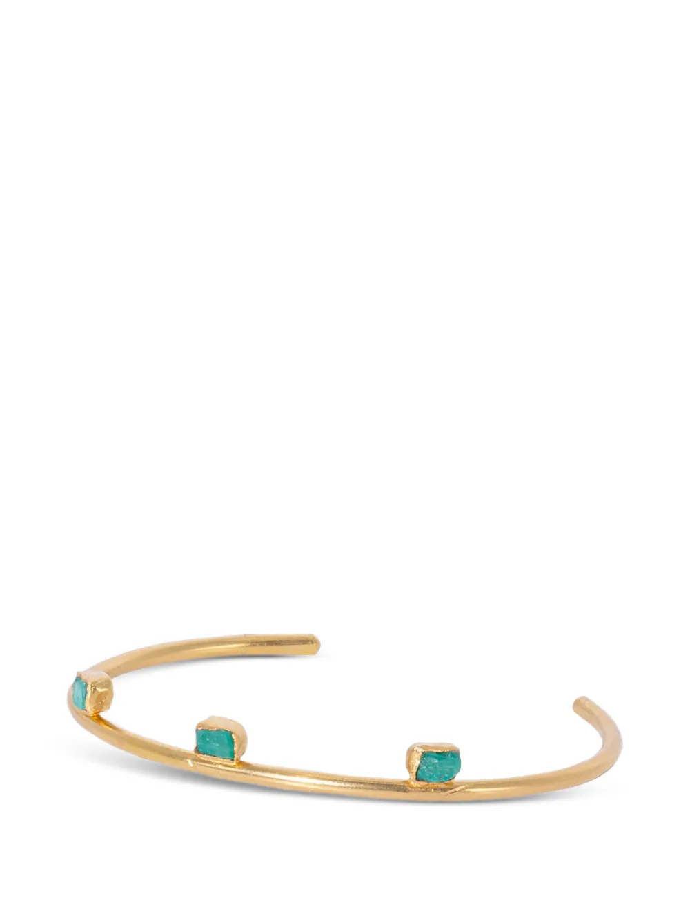 FENOMENA Gloom Armband mit Smaragd - Gold