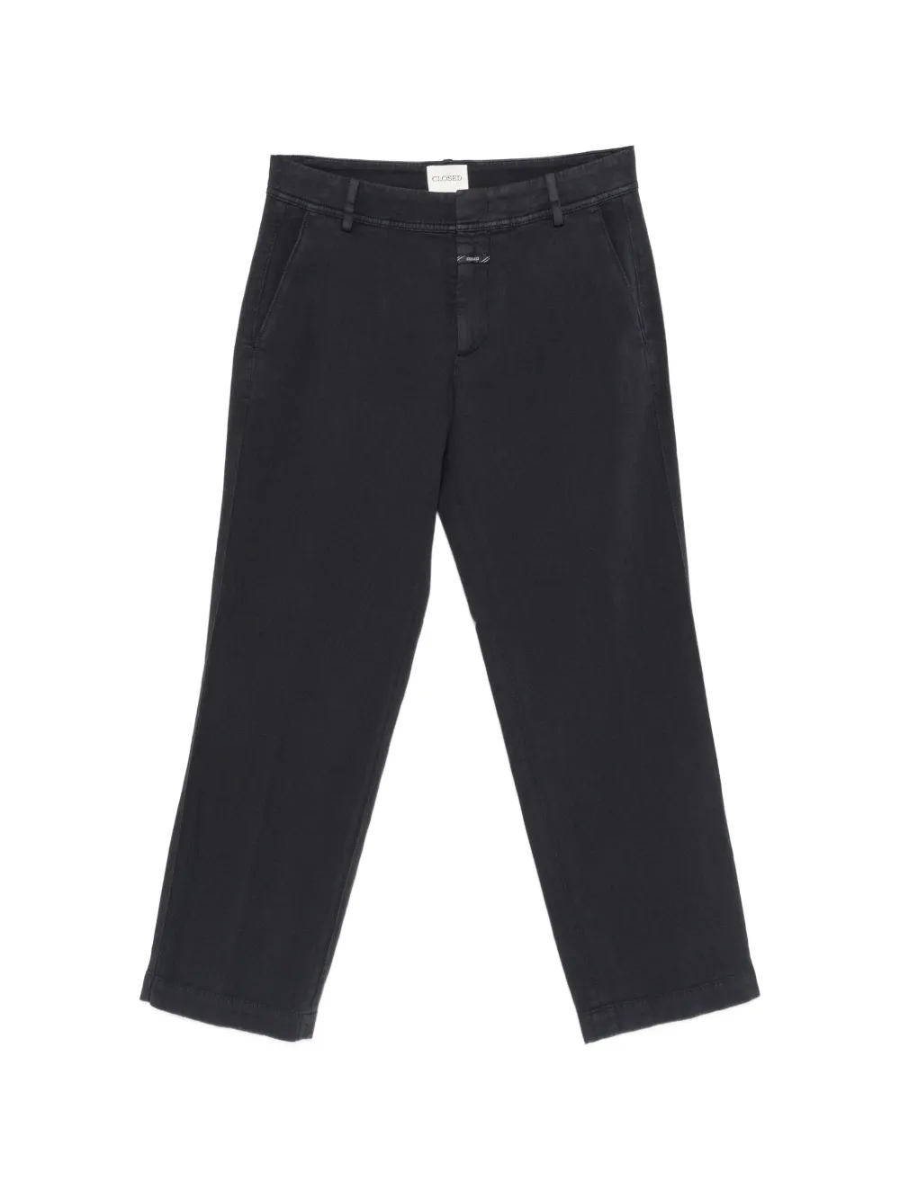 Closed belt-loops trousers - Blu