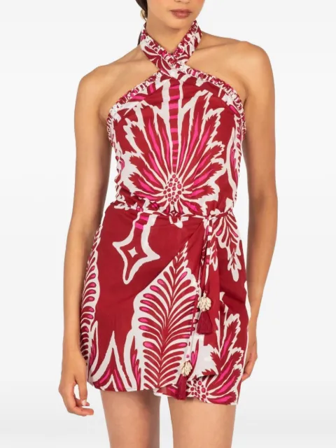 Poupette St Barth Manon floral-print mini dress