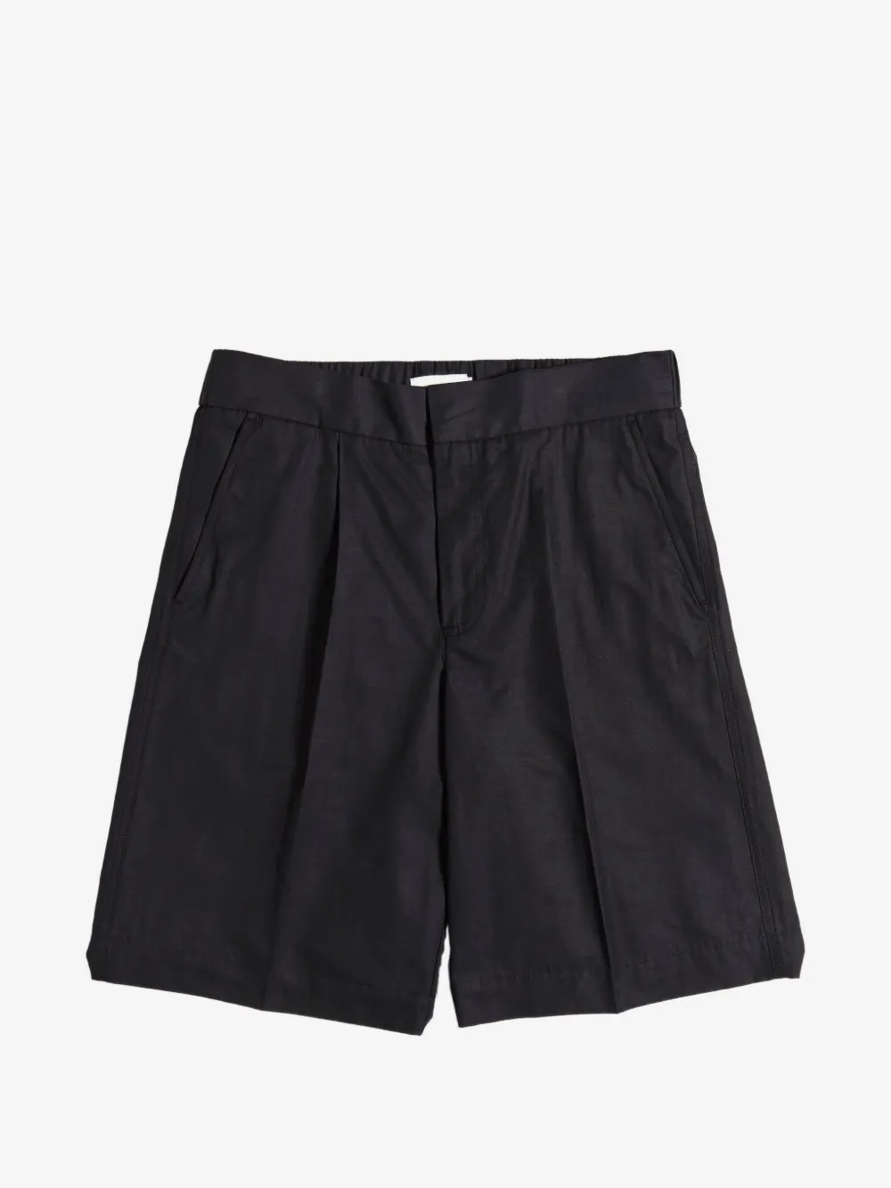 CIARAN pleated shorts | Black | Image 1
