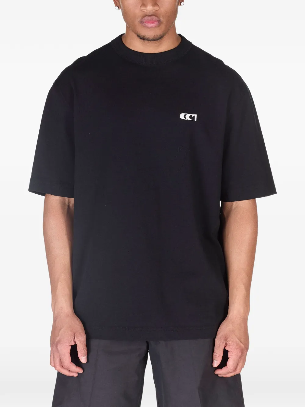 Ciaran Wave-c T-shirt In Black