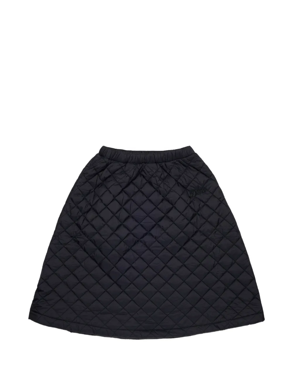 Diesel Kids Gonna con ricamo - Nero