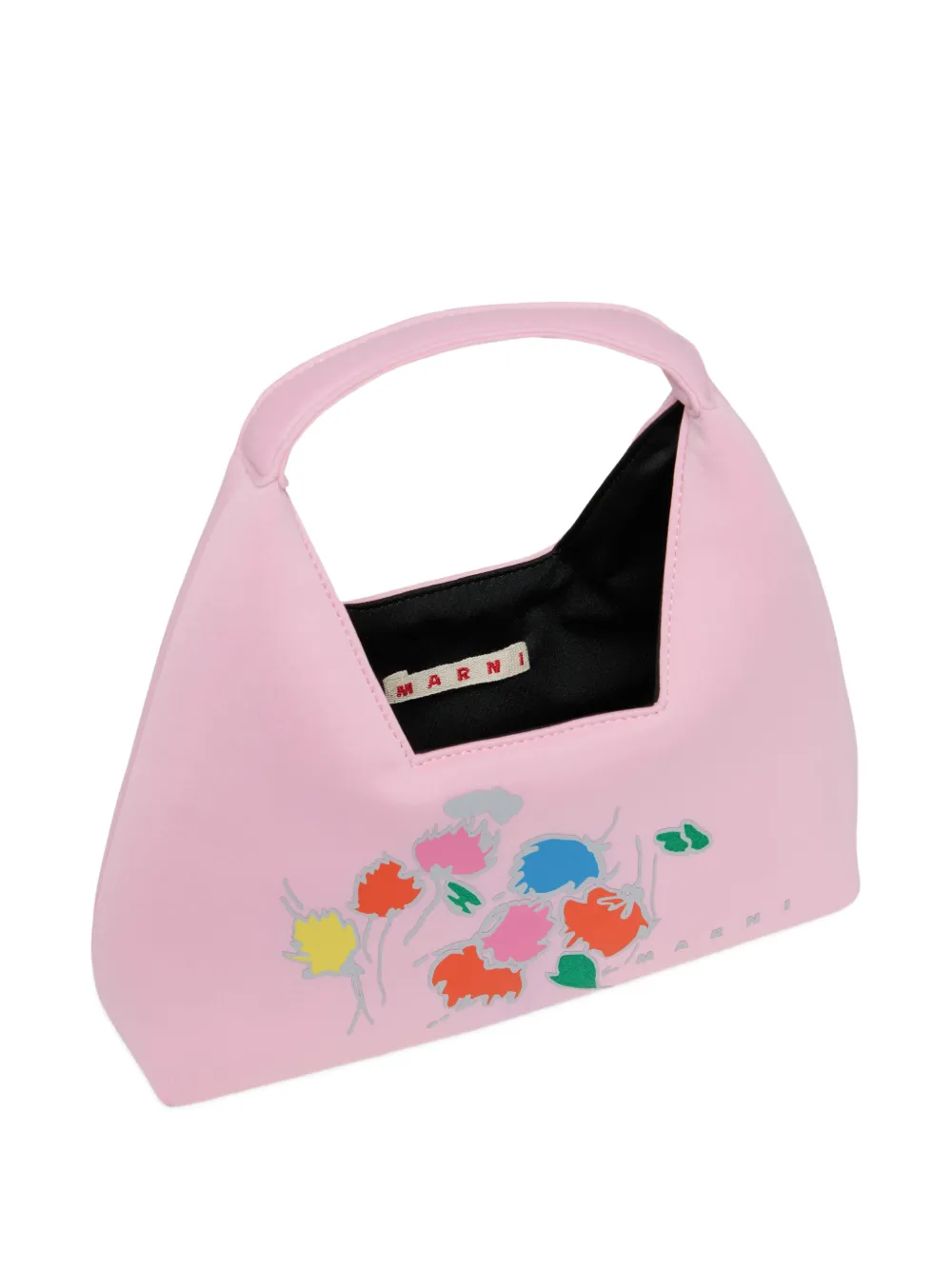 Marni Kids Schoudertas met bloemenprint Roze