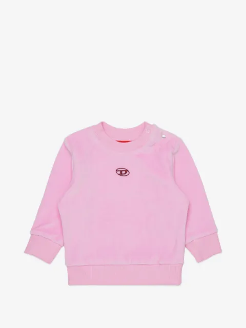 Diesel Kids embroidered-logo sweatshirt