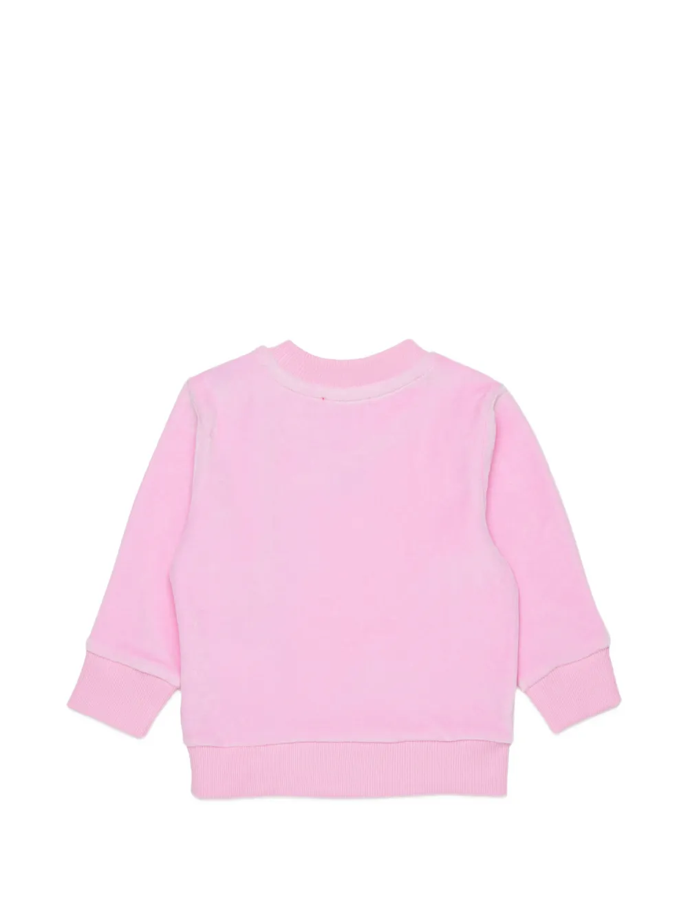 Diesel Kids Sweater met geborduurd logo Roze
