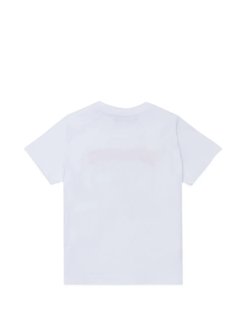 DSQUARED2 KIDS logopatches T-shirt met stripprint Wit