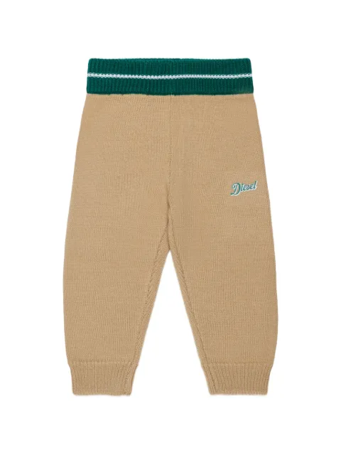 Diesel Kids pantalones con logo bordado