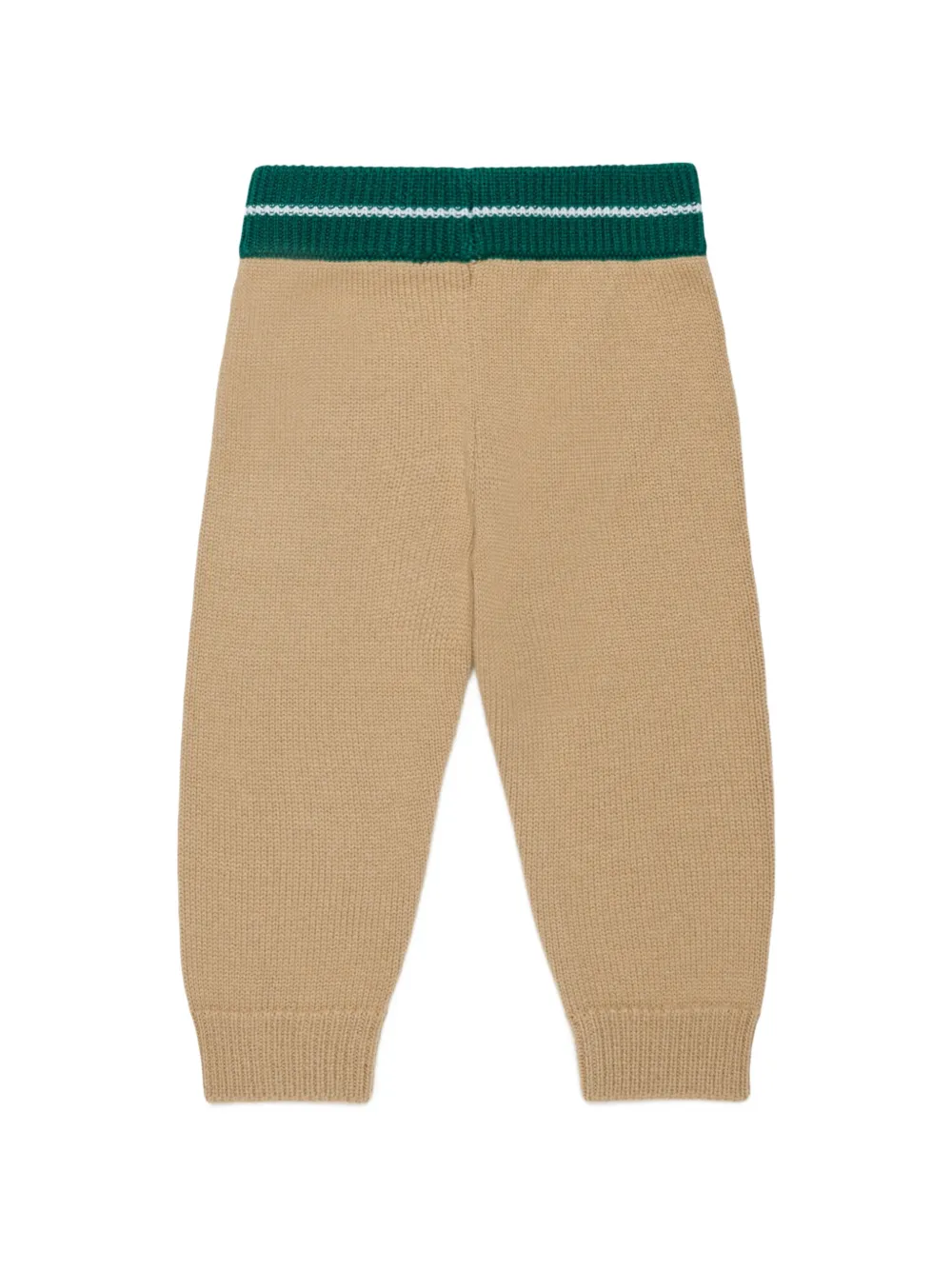 Diesel Kids Broek met geborduurd logo Beige