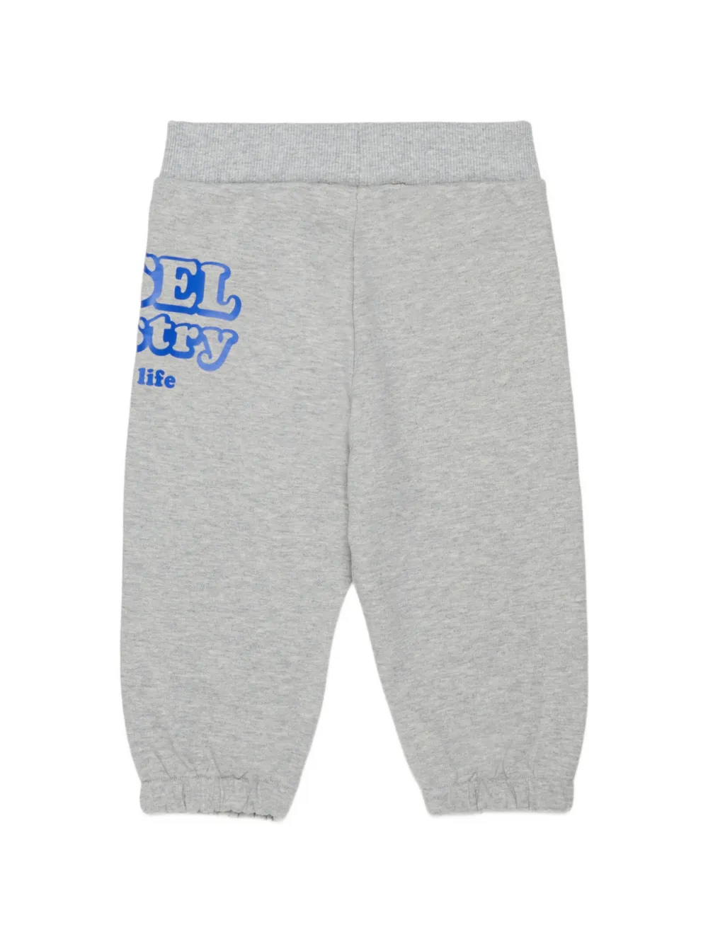 Diesel Kids Trainingsbroek met logoprint Grijs
