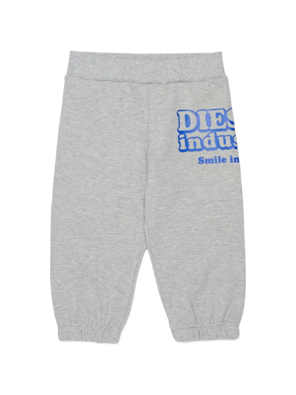 Diesel Kids Jogginghose mit Logo-Print - Grau