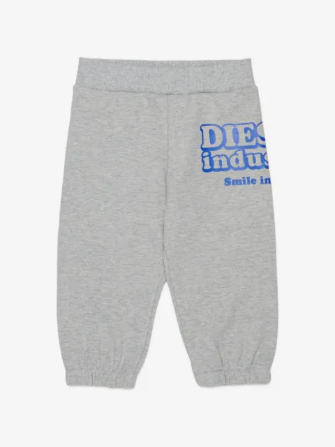 Diesel Kids logo-print tracksuit bottoms