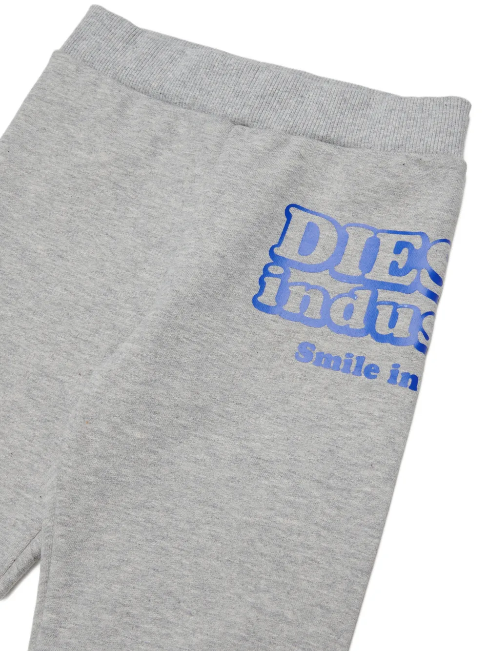 Diesel Kids Trainingsbroek met logoprint Grijs