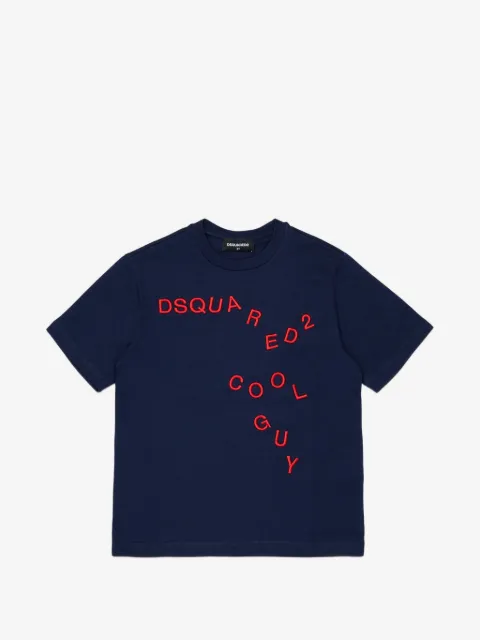 DSQUARED2 KIDS embroidered-logo T-shirt