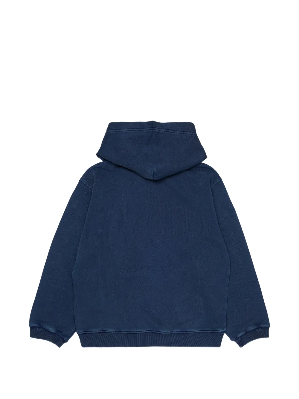 Diesel Kids Hoodie met logoprint Blauw