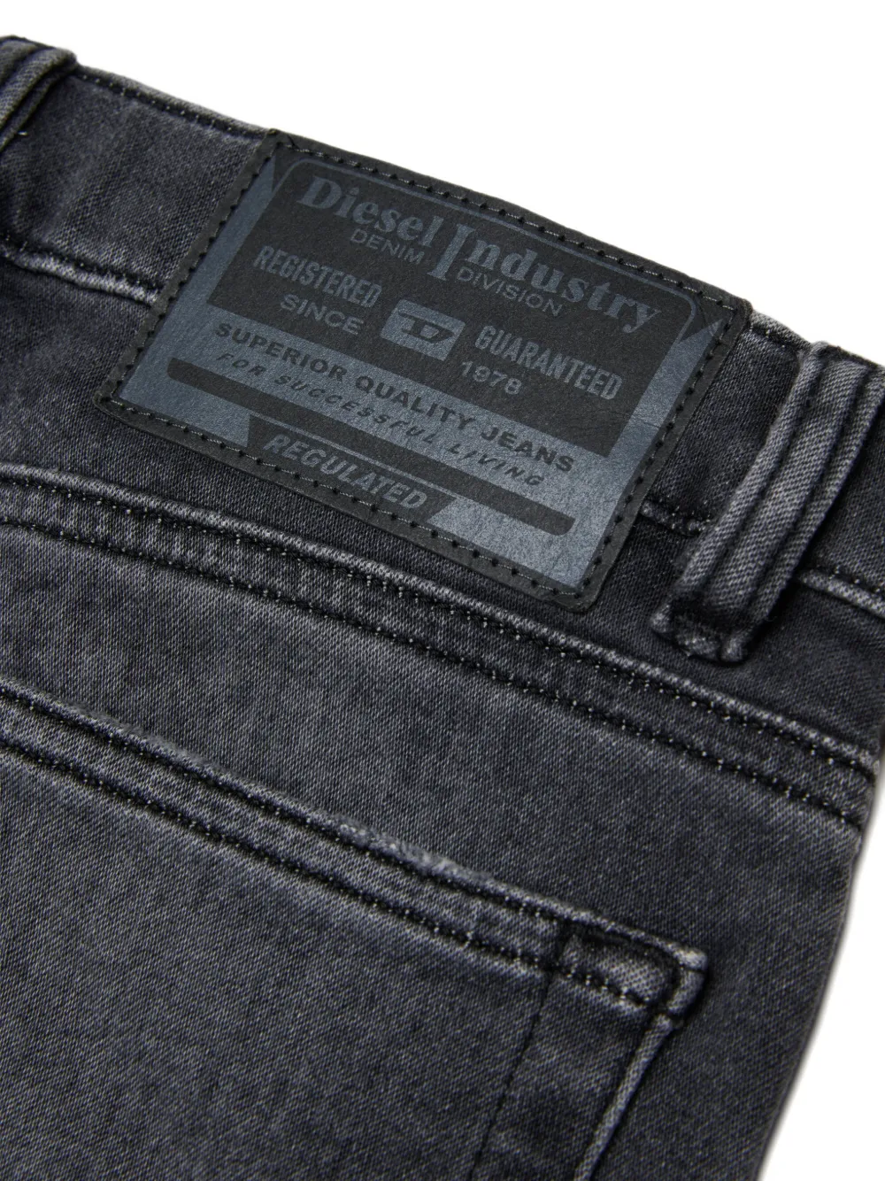 Diesel Kids Straight jeans Grijs