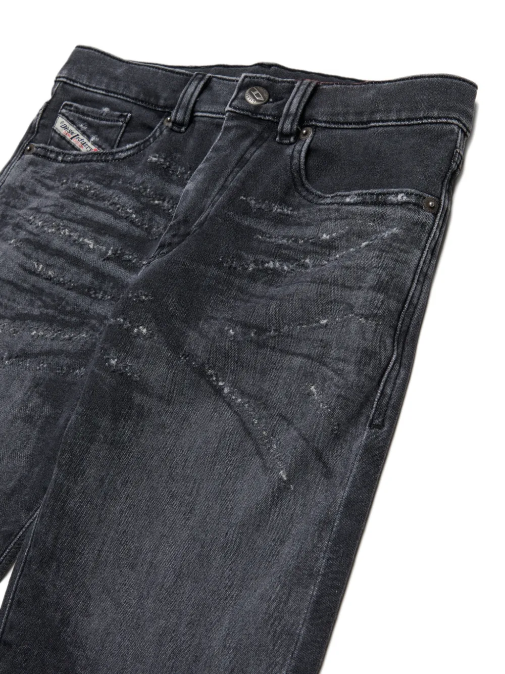 Diesel Kids Straight jeans Grijs