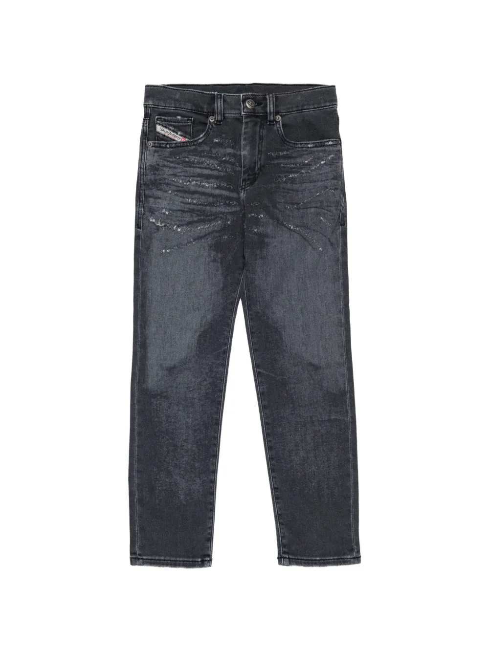 Diesel Kids Jeans dritti - Grigio