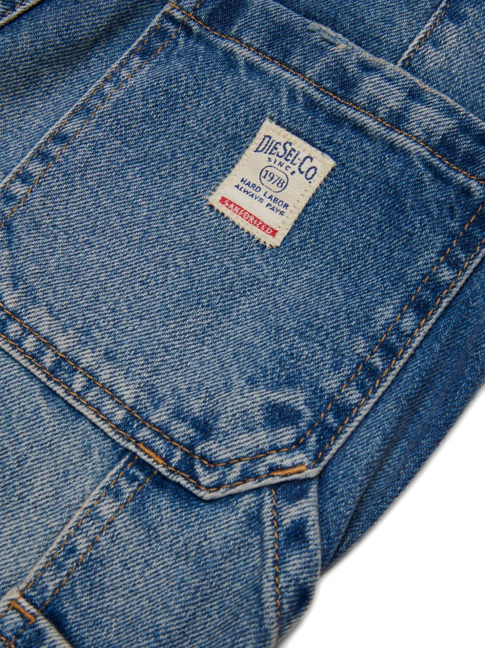 Diesel Kids D-Bart jeans Blauw