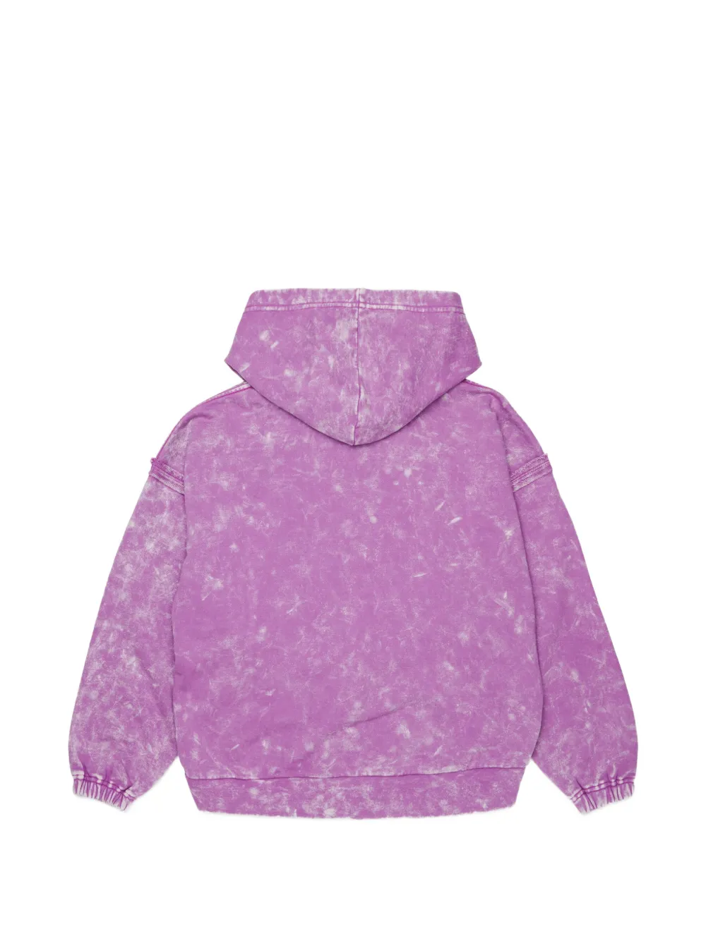 Diesel Kids Hoodie met logoprint Paars