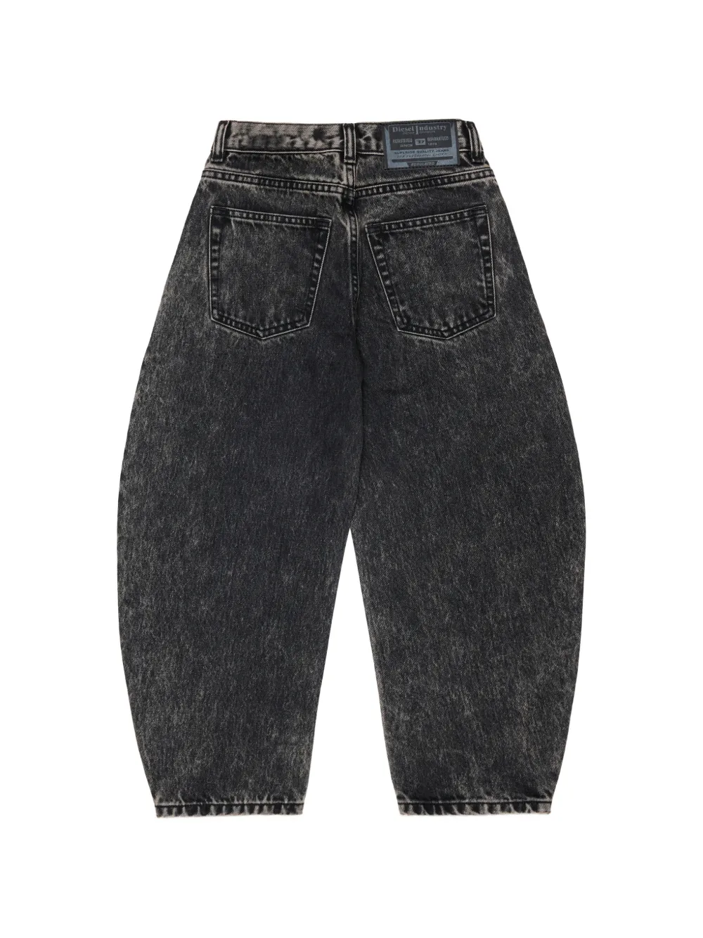 Diesel Kids D-Milty jeans met gewassen effect Grijs