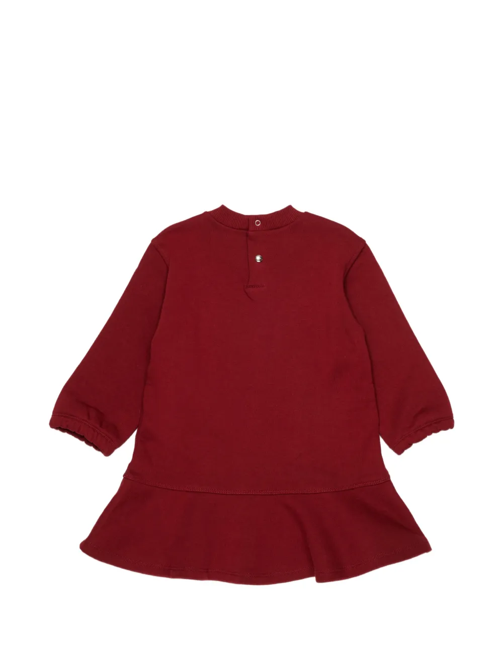 Diesel Kids Jurk met logoprint Rood