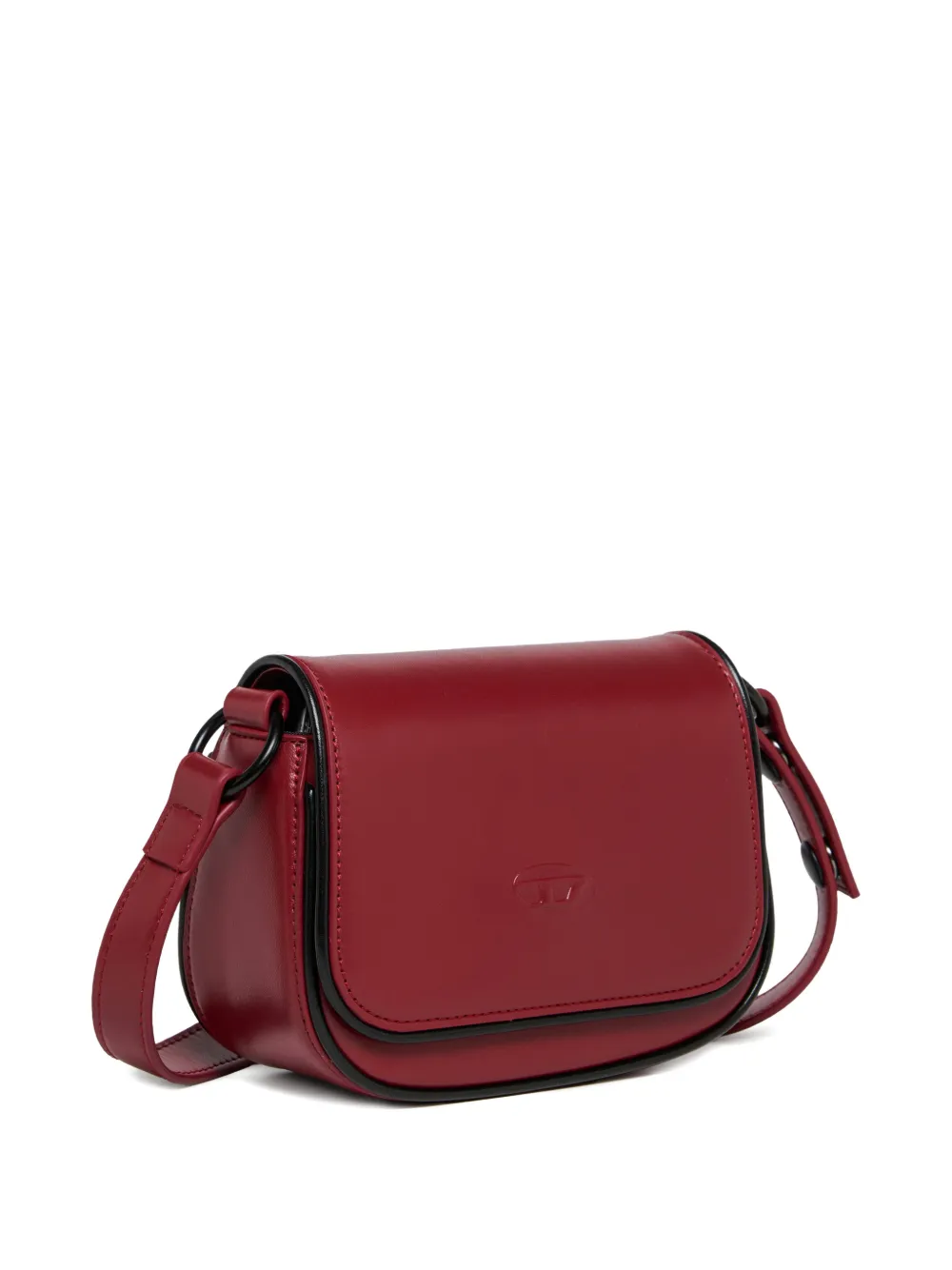 Diesel Kids Schoudertas met logo-reliëf Rood