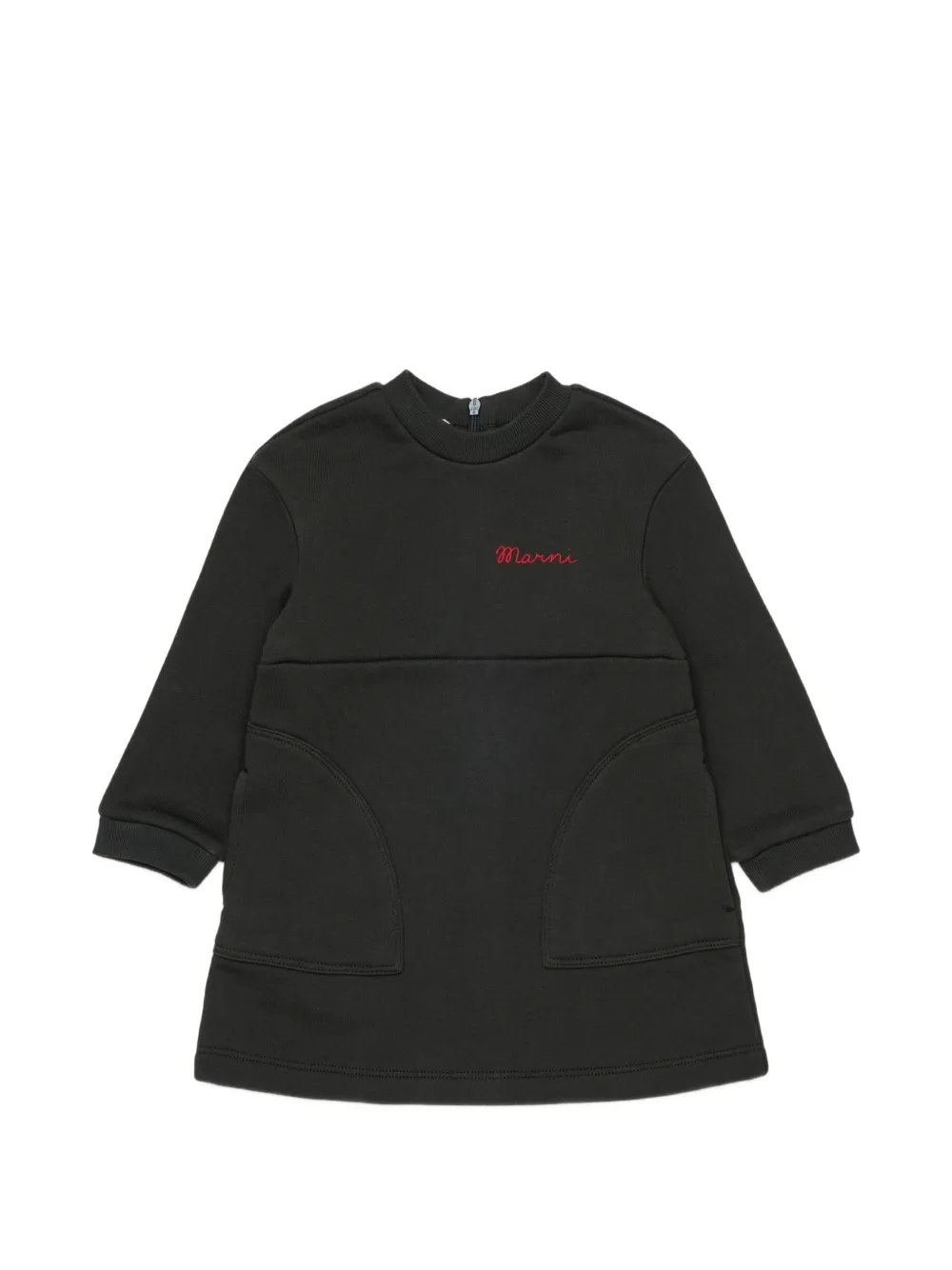Marni Kids Abito con ricamo - Nero