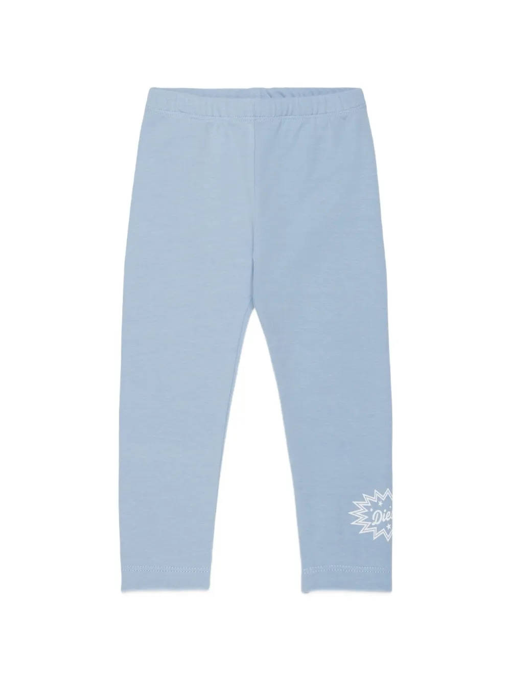 Diesel Kids logo-print elasticated-waist trousers - Blu