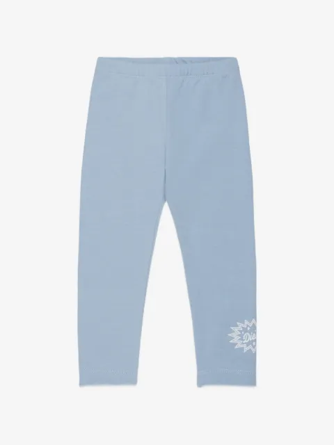 Diesel Kids logo-print elasticated-waist trousers