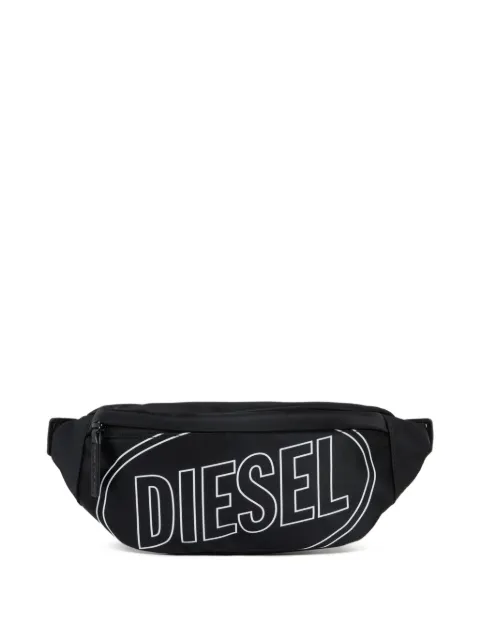 Diesel Kids cangurera con logo estampado