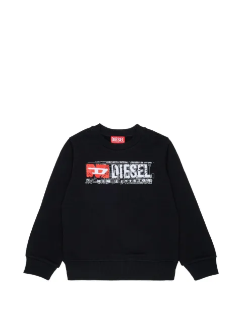 Diesel Kids logo-print sweater