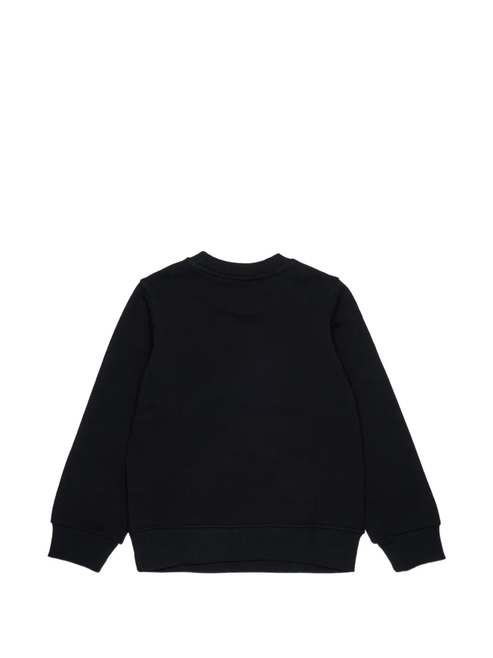 Diesel Kids Trui met logoprint Zwart