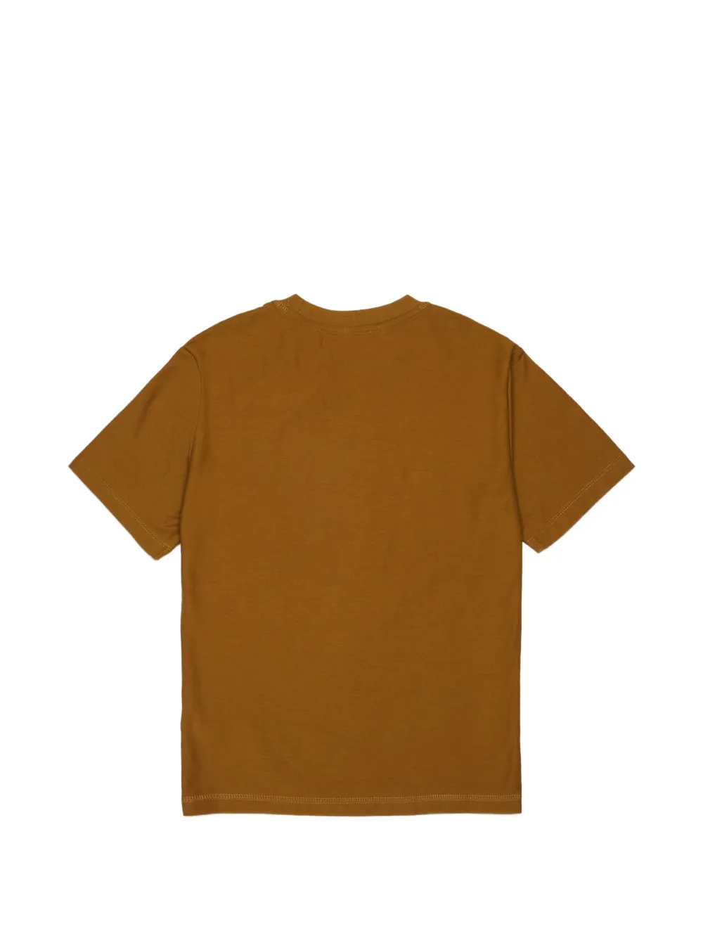 Diesel Kids T-shirt met logoprint Bruin