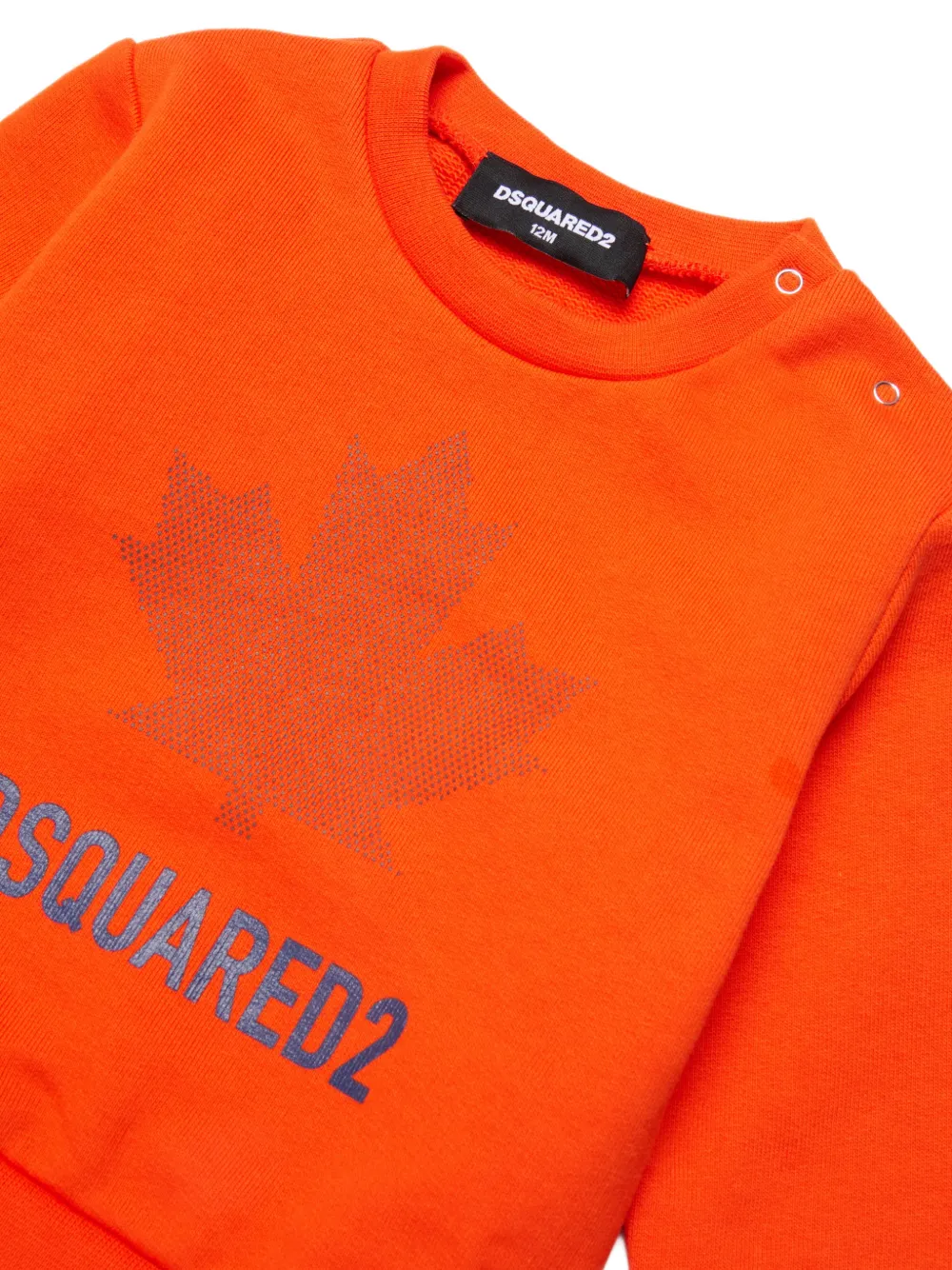 DSQUARED2 KIDS Sweater met logoprint Oranje